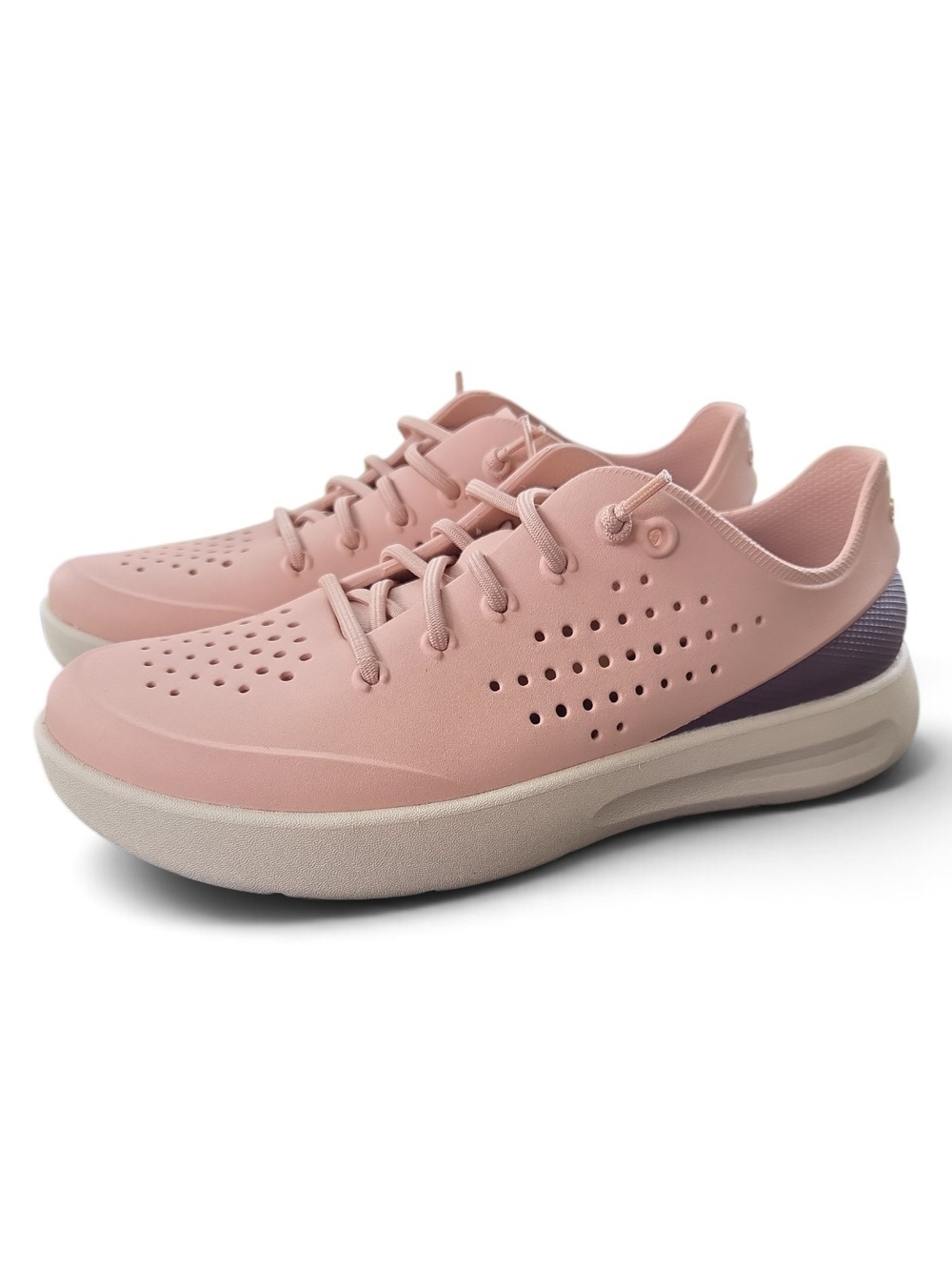 CROCS Women's InMotion LiteRide Heel Block Pacer Pink Caramel Size 9
